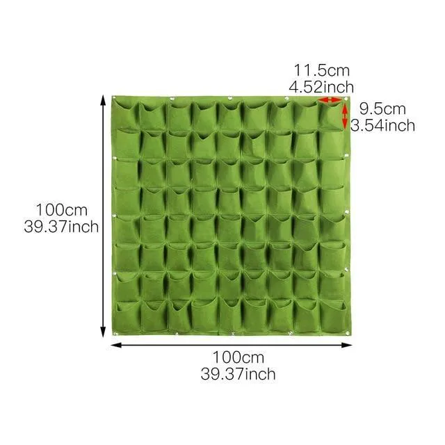 IndoorGarden™ Vertical Hanging Wall Planter
