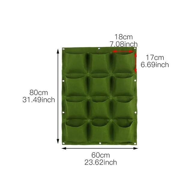 IndoorGarden™ Vertical Hanging Wall Planter