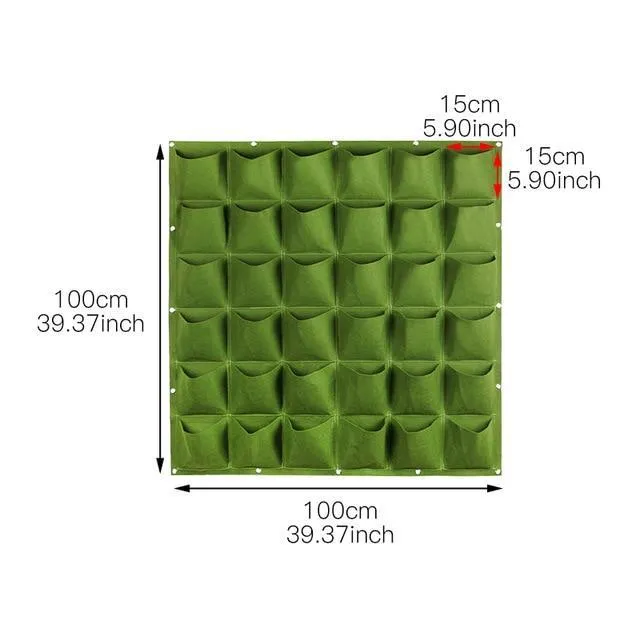IndoorGarden™ Vertical Hanging Wall Planter
