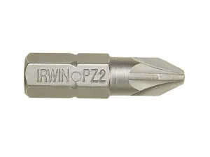 IRWIN Screwdriver Bits Pozi Pz1 50Mm Pack Of 2