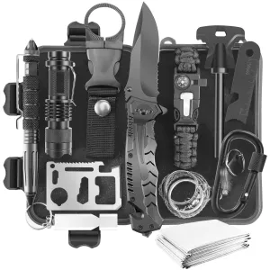 JINAGER Survival Gear Kits Outdoor Survival Gear Tool