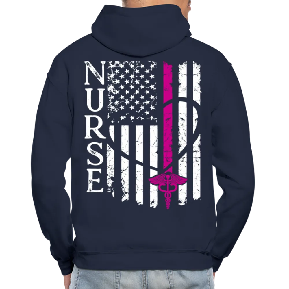 Julie RN Nurse Flag Gildan Heavy Blend Adult Hoodie