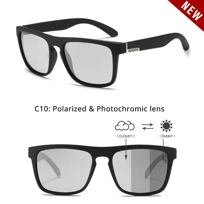 KDEAM Guy's Polarized Sunglasses with Night Sight