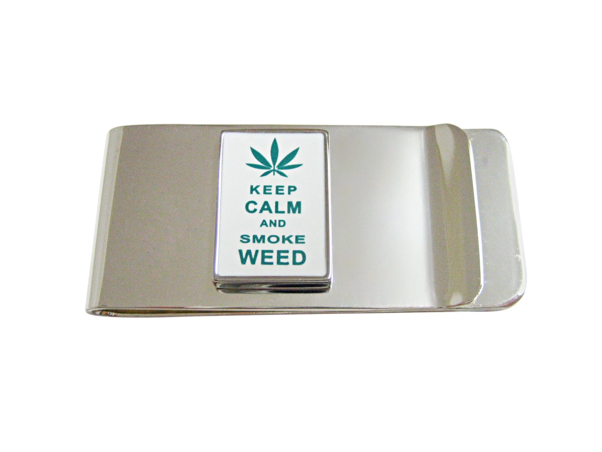Keep Calm and Smoke Weed Money Clip