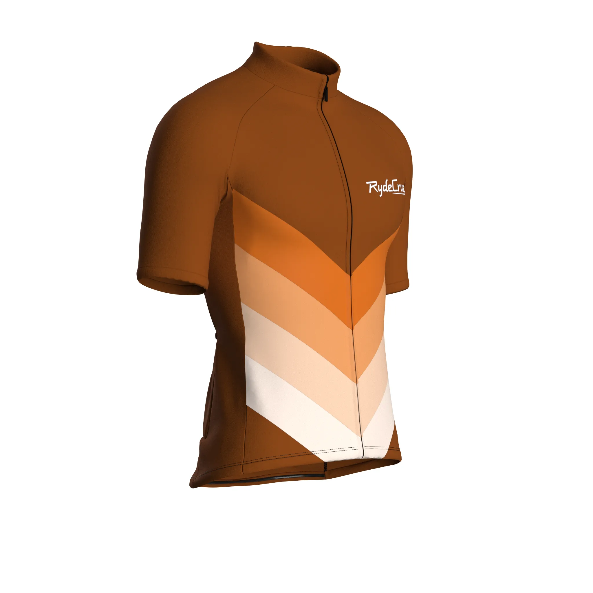 Kinetic Flow | Earth Brown Male Short Sleeves Jersey