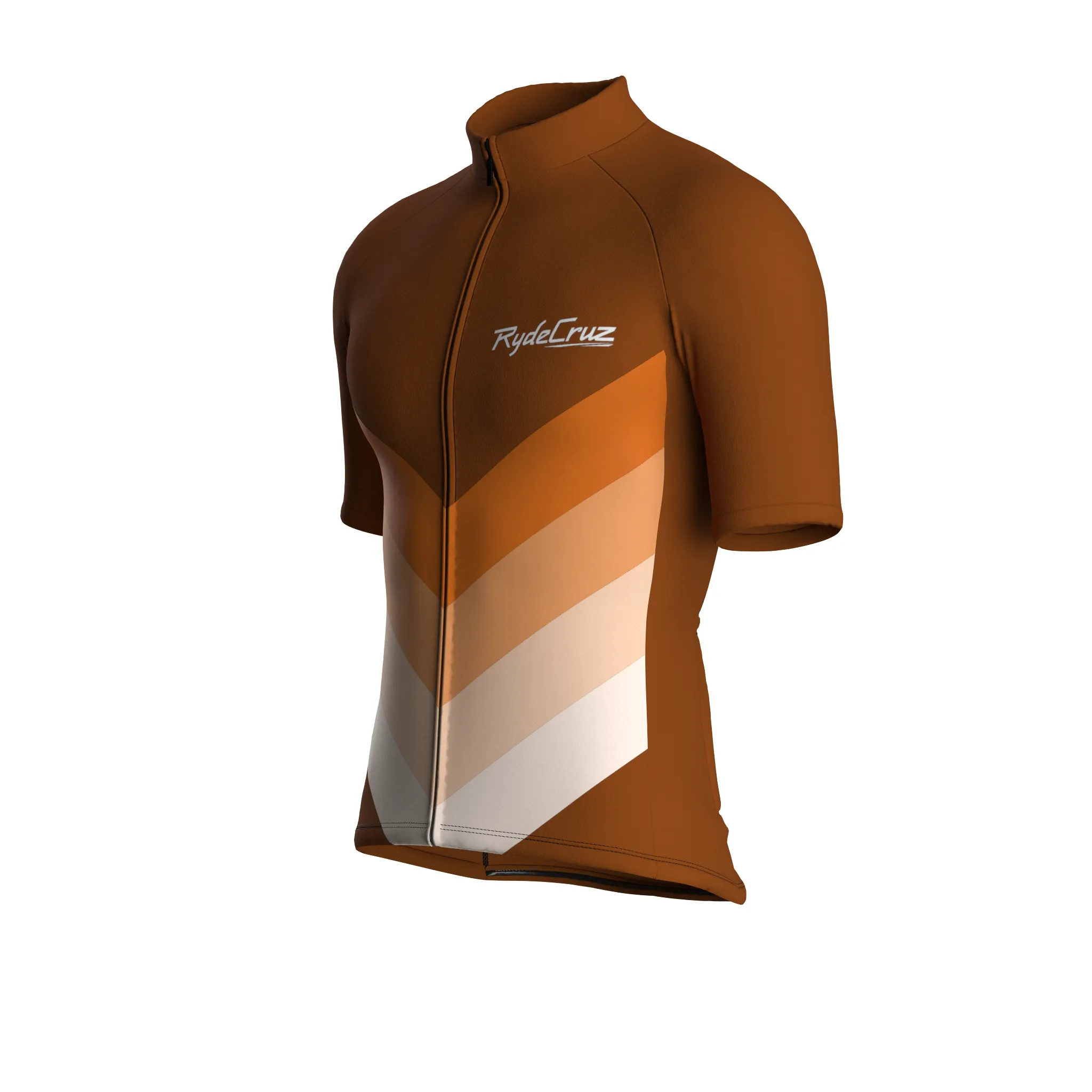 Kinetic Flow | Earth Brown Male Short Sleeves Jersey