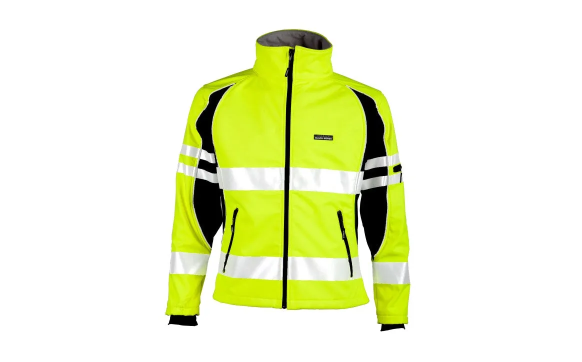 Kishigo Black Series Premium Womens Soft Shell Jacket, Class 3