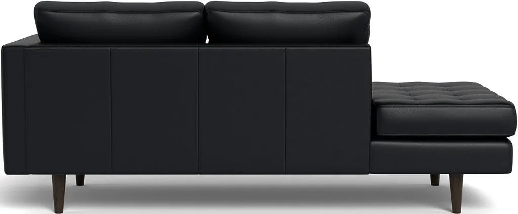 Ladybird 82" Leather RAF Stand Alone Chaise