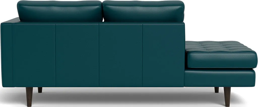 Ladybird 82" Leather RAF Stand Alone Chaise