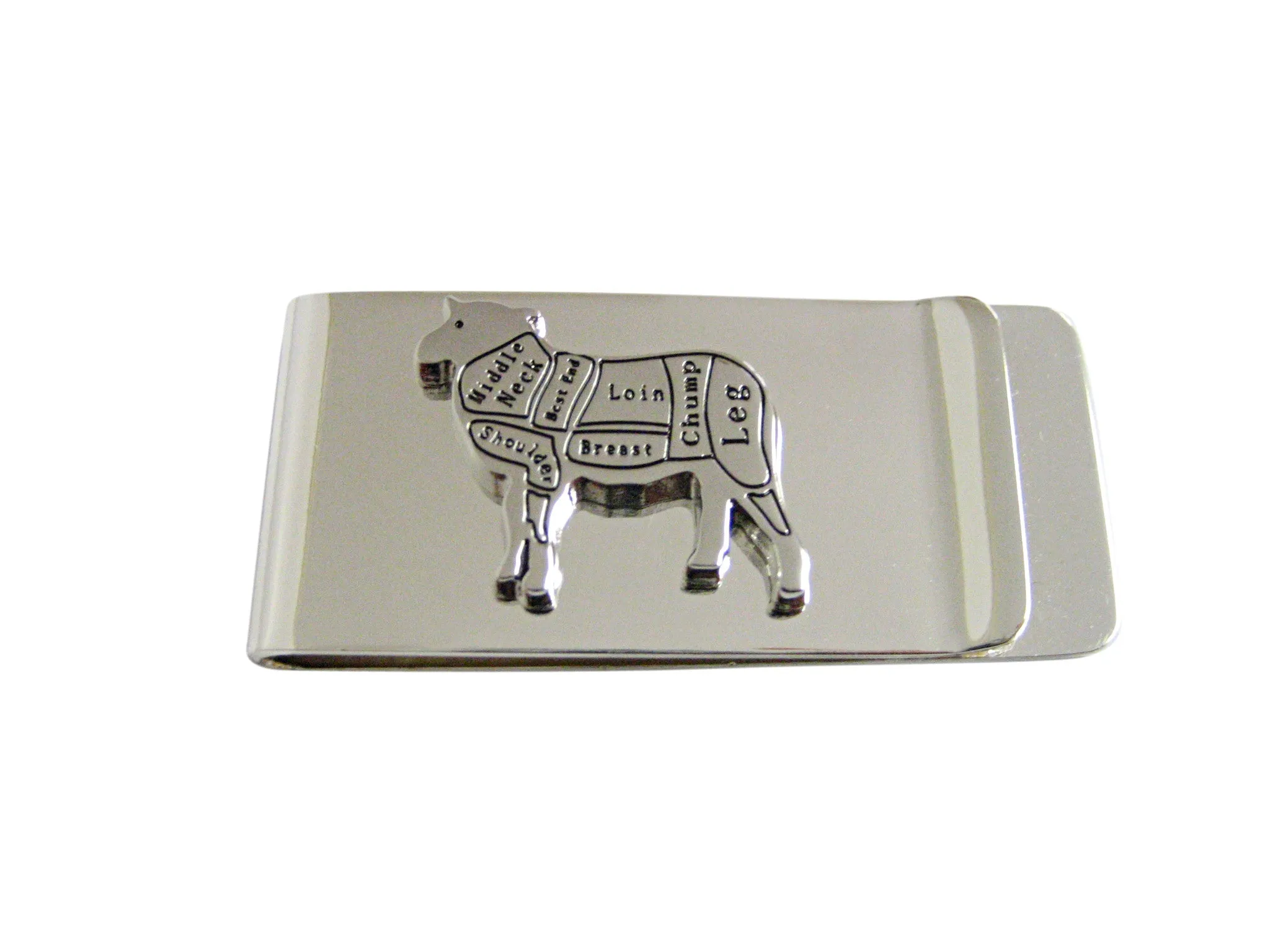 Lamb Butchers Cut Money Clip