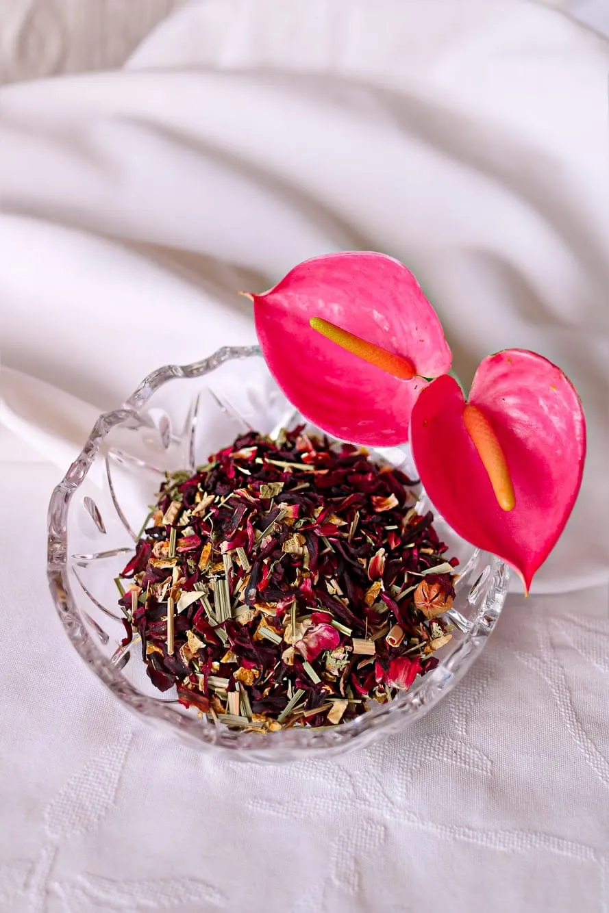 Lani Organic Hibiscus and Citrus Tea Loose Leaf Infusion (1lb Size)