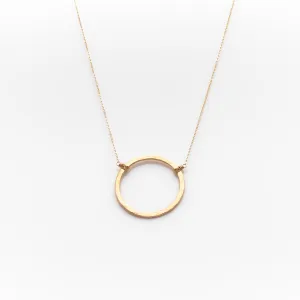 Large Hoop Necklace