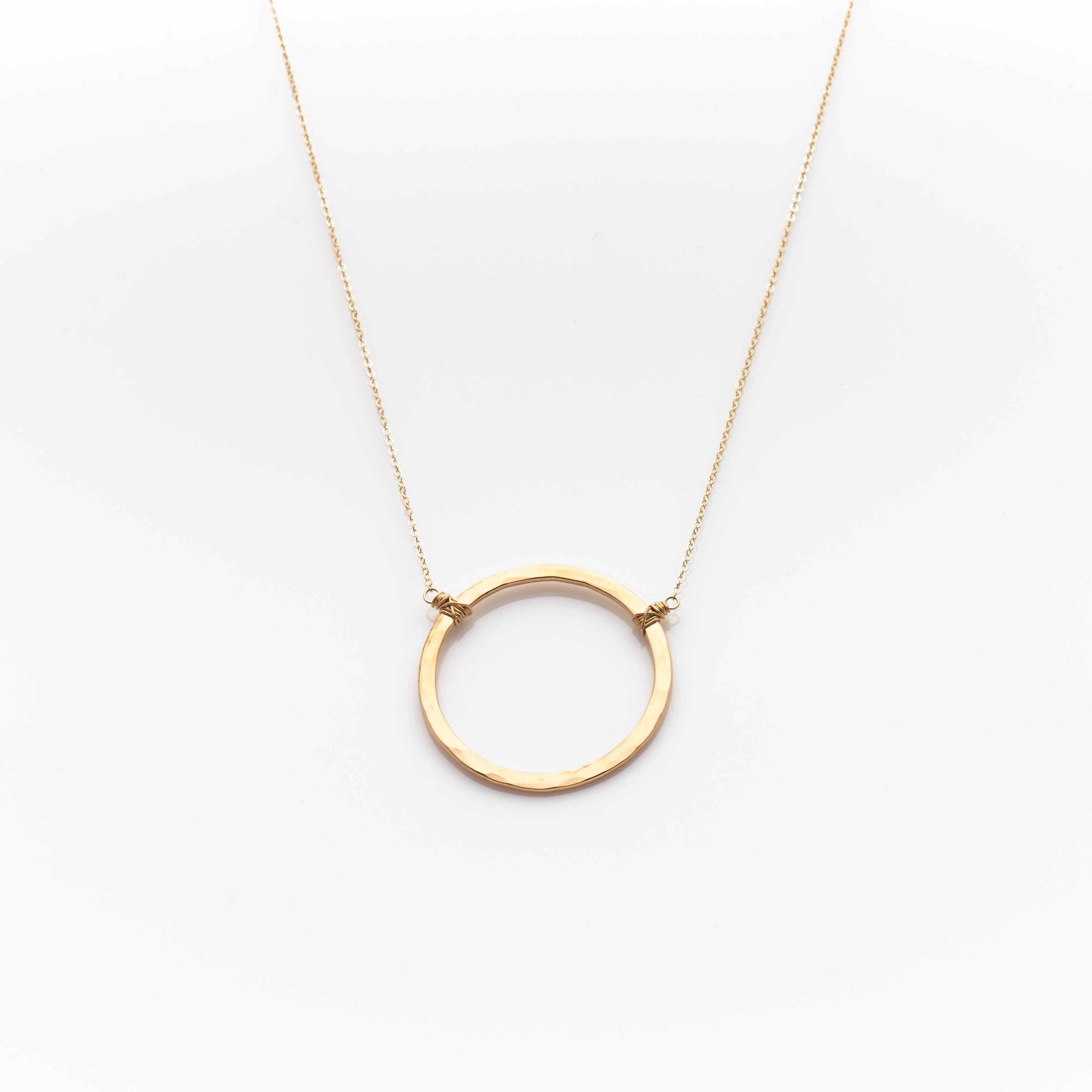 Large Hoop Necklace