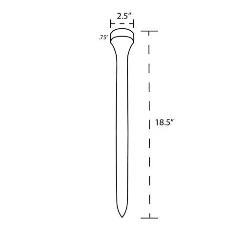 Large Novelty Golf Tee 17"-18"