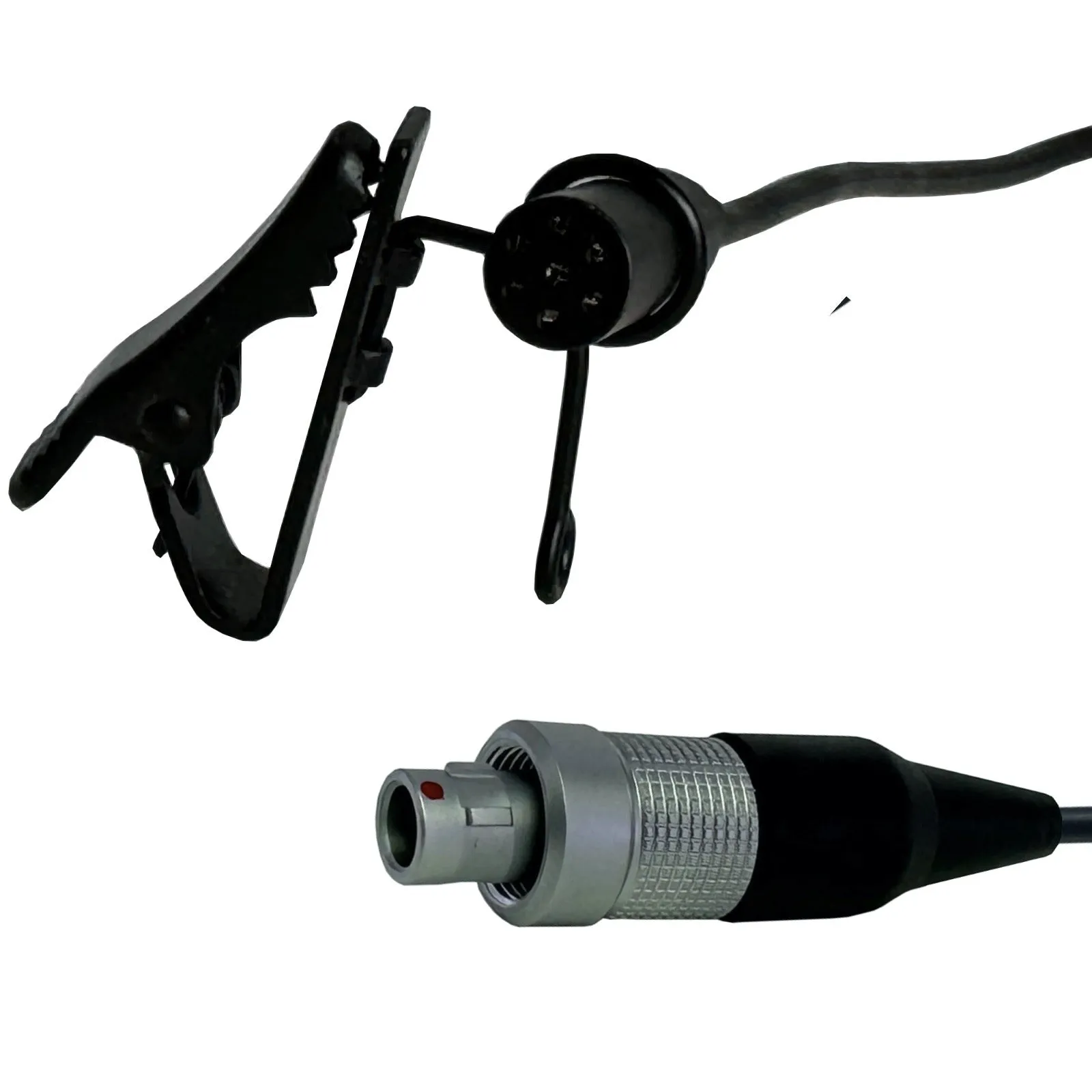 Lemo 3 Pin Lavaliere Lapel Microphone for Sennheiser / Shure / WisyCom / Zaxcom Wireless Body Pack Radio Transmitter