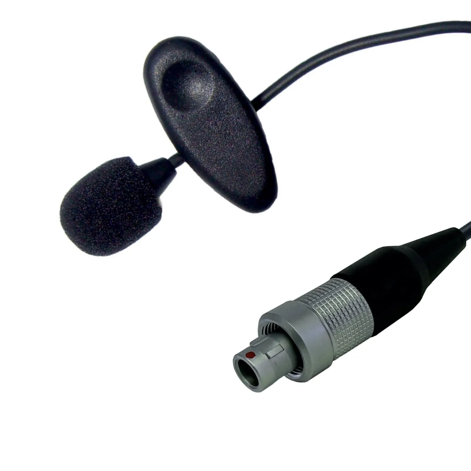 Lemo 3 Pin Lavaliere Lapel Microphone for Sennheiser / Shure / WisyCom / Zaxcom Wireless Body Pack Radio Transmitter