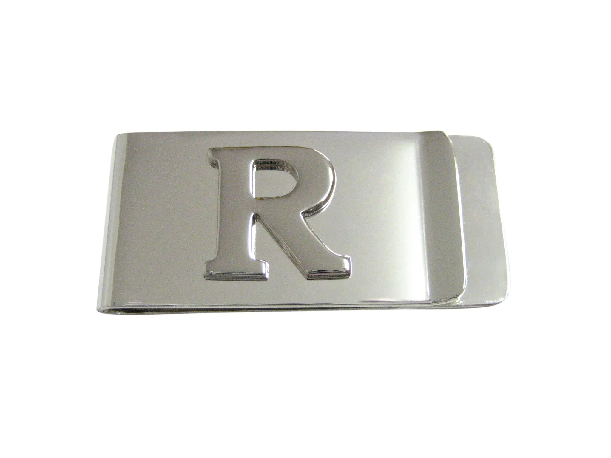 Letter R Monogram Money Clip