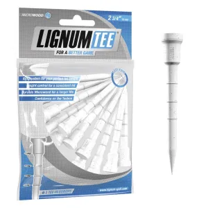 Lignum Microwood Golf Tees 2 3/4" White (12pk)