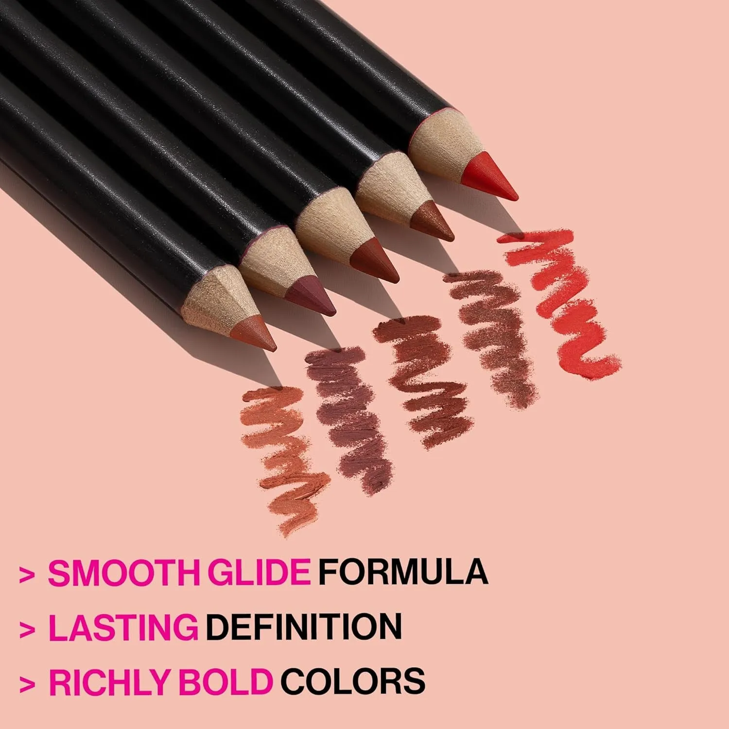 Lip Liner Pencil Color Icon Lip Color Makeup, Dark Brown Chestnut