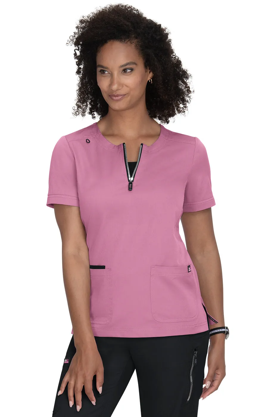 Lite Stretch 1086 Performance Top Misty Mauve
