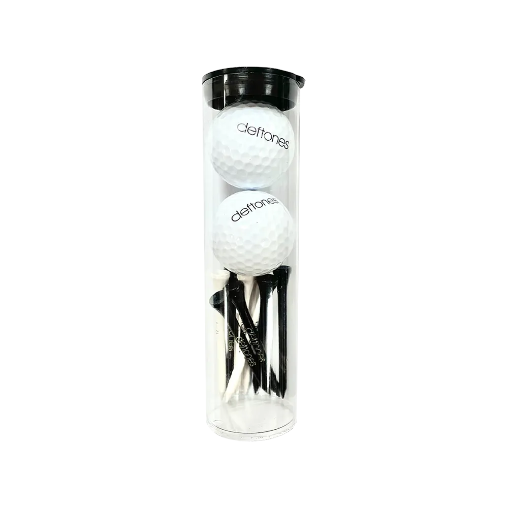 Logo Golf Ball & Tee Set