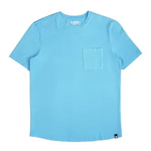 Long Beach Sky Blue Pocket Tee