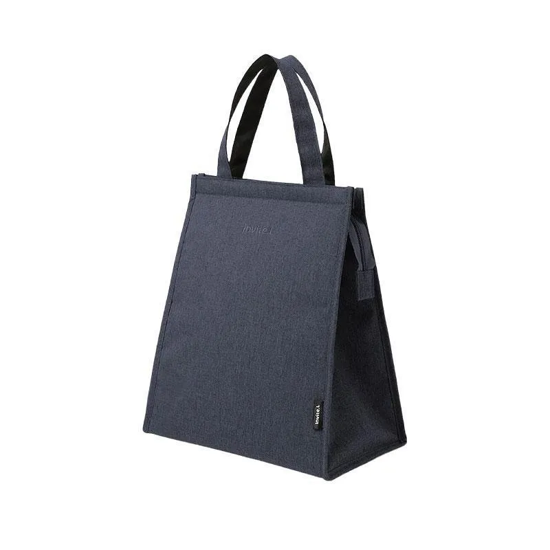 M Size Lunch Bag Thermal Insulated Box Bento Pouch Food Tote Work School Picnic