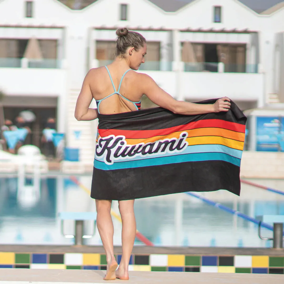 MALIBU MICRO FIBER TOWEL BLACK