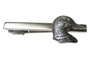 Mallard Duck Head Square Tie Clip