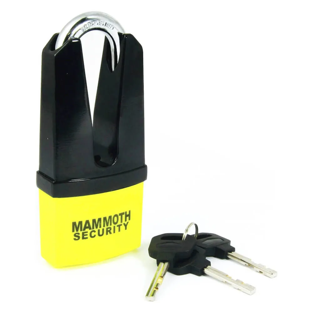 Mammoth Maxi Shackle Disc Lock With 11mm Pin