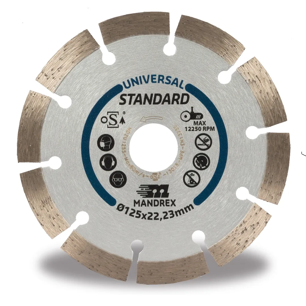 Mandrex MDZU115S Universal Standard 125mm Diamond Blade