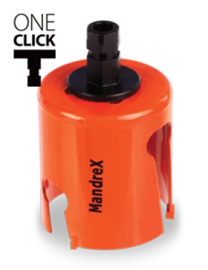 MandreX MHMQ0035B SuperXcut Multi Purpose TCT 35mm Hole Saw c/w Adapter