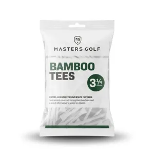 Masters 3 1/4” Bamboo Golf Tees (15 Pack)
