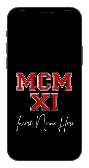 MCMXI Pretty Boys Edition Custom Phone Wallpaper (Choose Color)
