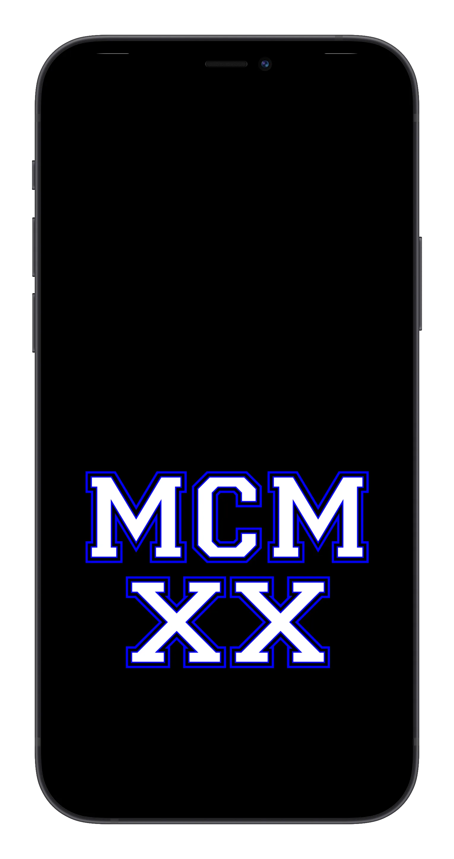 MCMXX Phone Wallpaper (Choose Color)