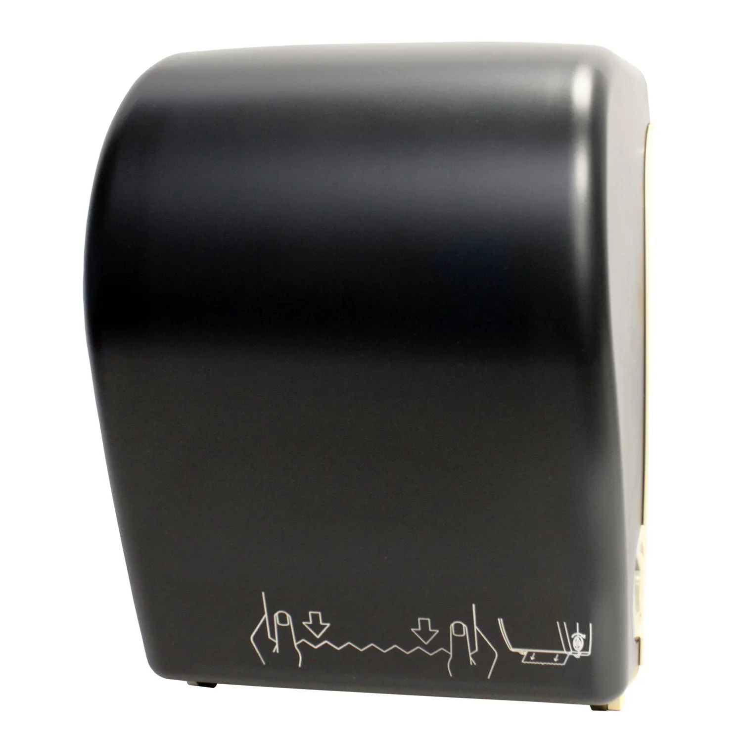 Mechanical Auto-Cut Roll Towel 1.5" Core  - Dark Translucent - TD0201