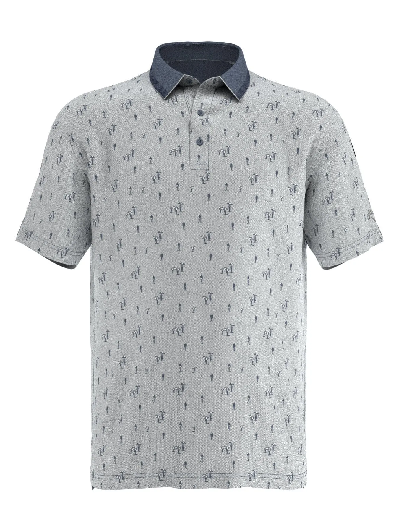 Mens Swing Tech™ Novelty Print Polo