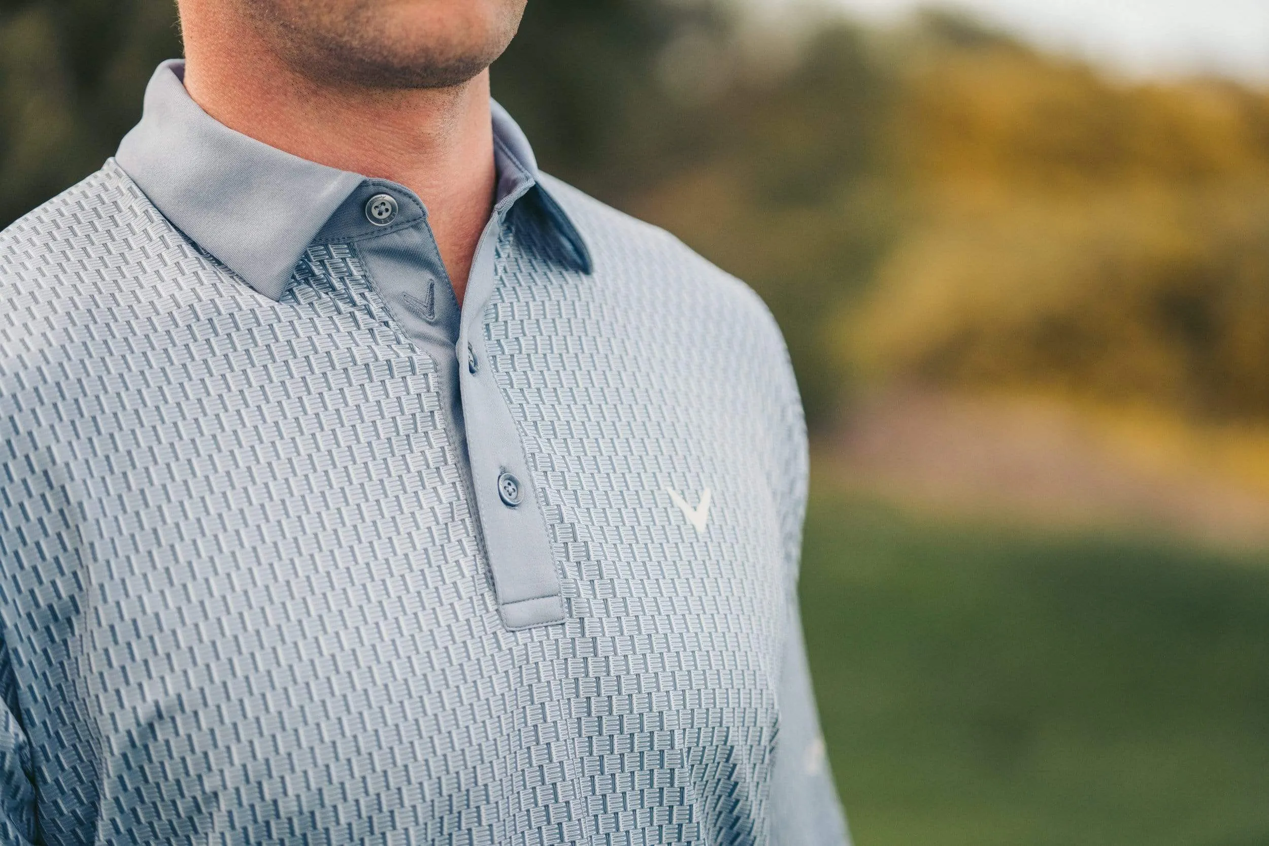 Mens Swing Tech™ Tee Print Polo
