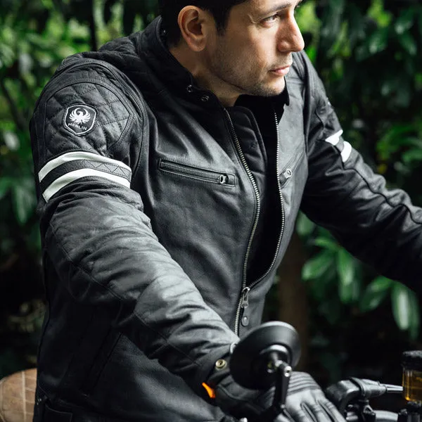 Merlin Hixon II leather jacket - black or brown