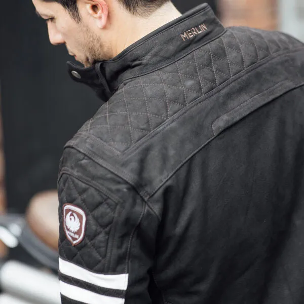 Merlin Hixon II leather jacket - black or brown