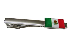 Mexico Flag Square Tie Clip