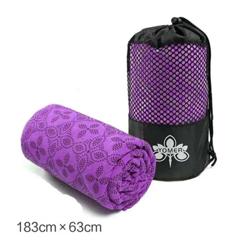 Microfiber Anti Skid Yoga Towel or Blanket Fitness Workout Mats Covers