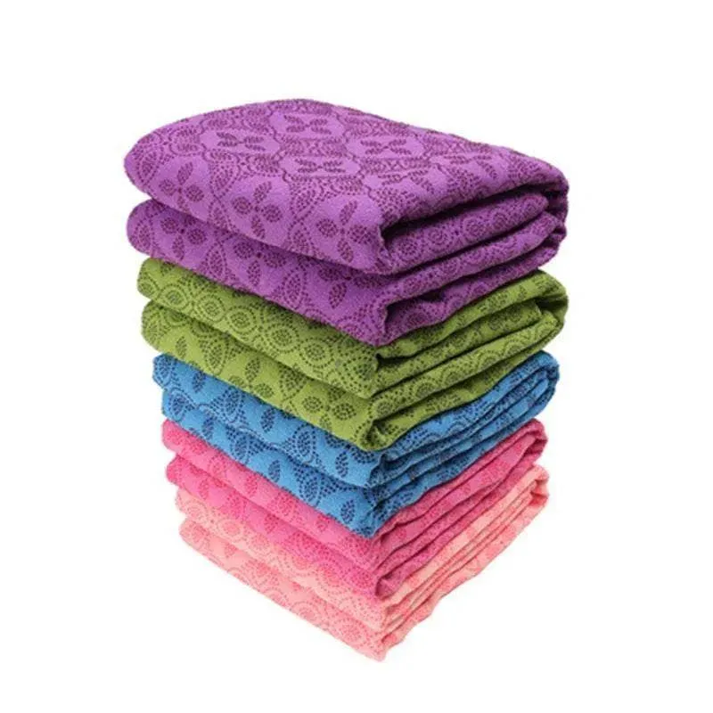 Microfiber Anti Skid Yoga Towel or Blanket Fitness Workout Mats Covers