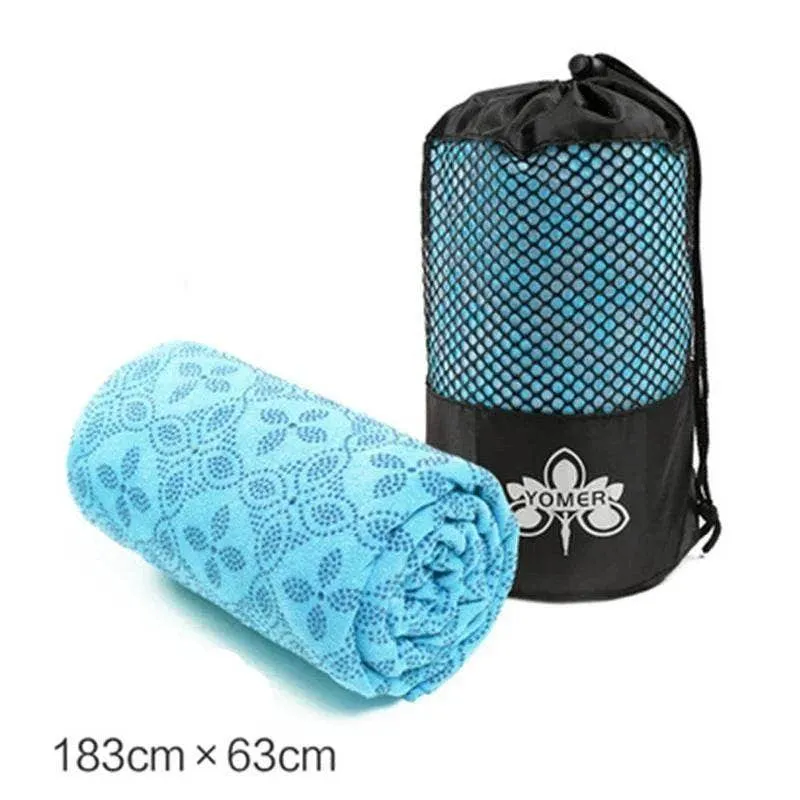 Microfiber Anti Skid Yoga Towel or Blanket Fitness Workout Mats Covers