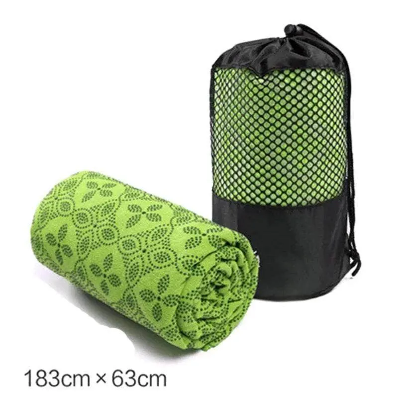 Microfiber Anti Skid Yoga Towel or Blanket Fitness Workout Mats Covers