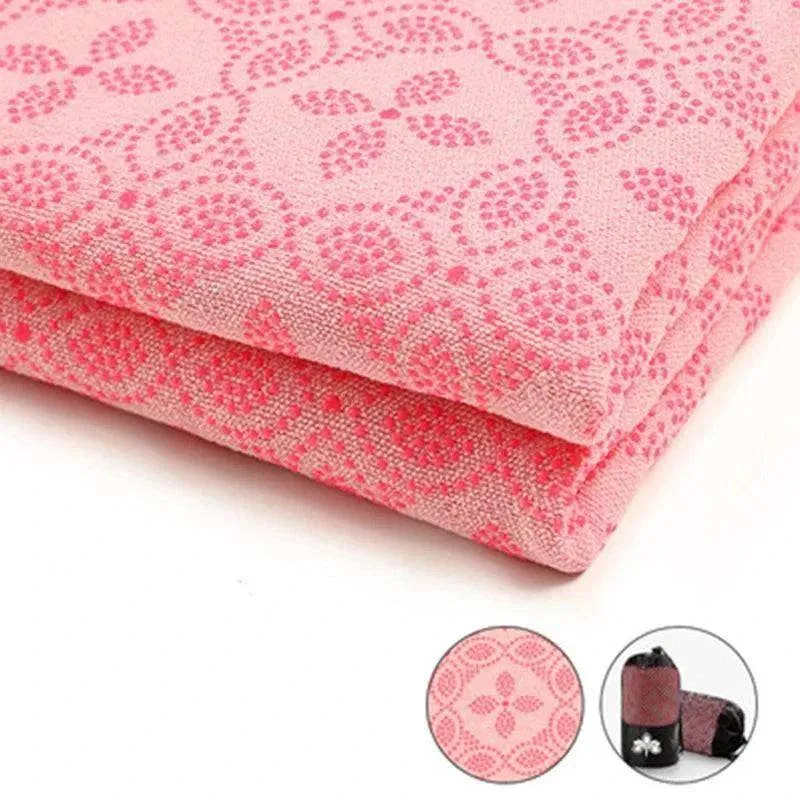 Microfiber Anti Skid Yoga Towel or Blanket Fitness Workout Mats Covers