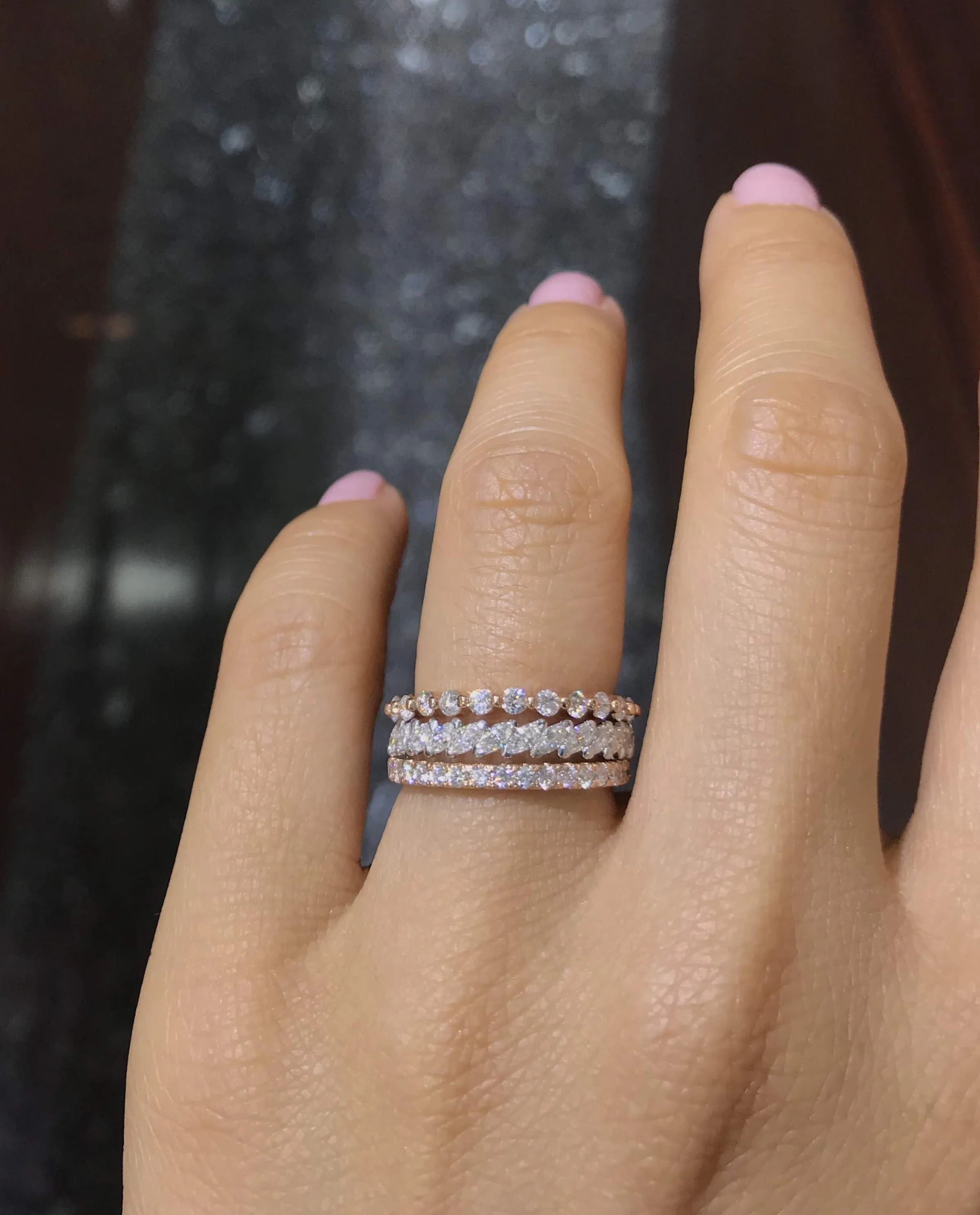Midi Scalloped Band - Eternity