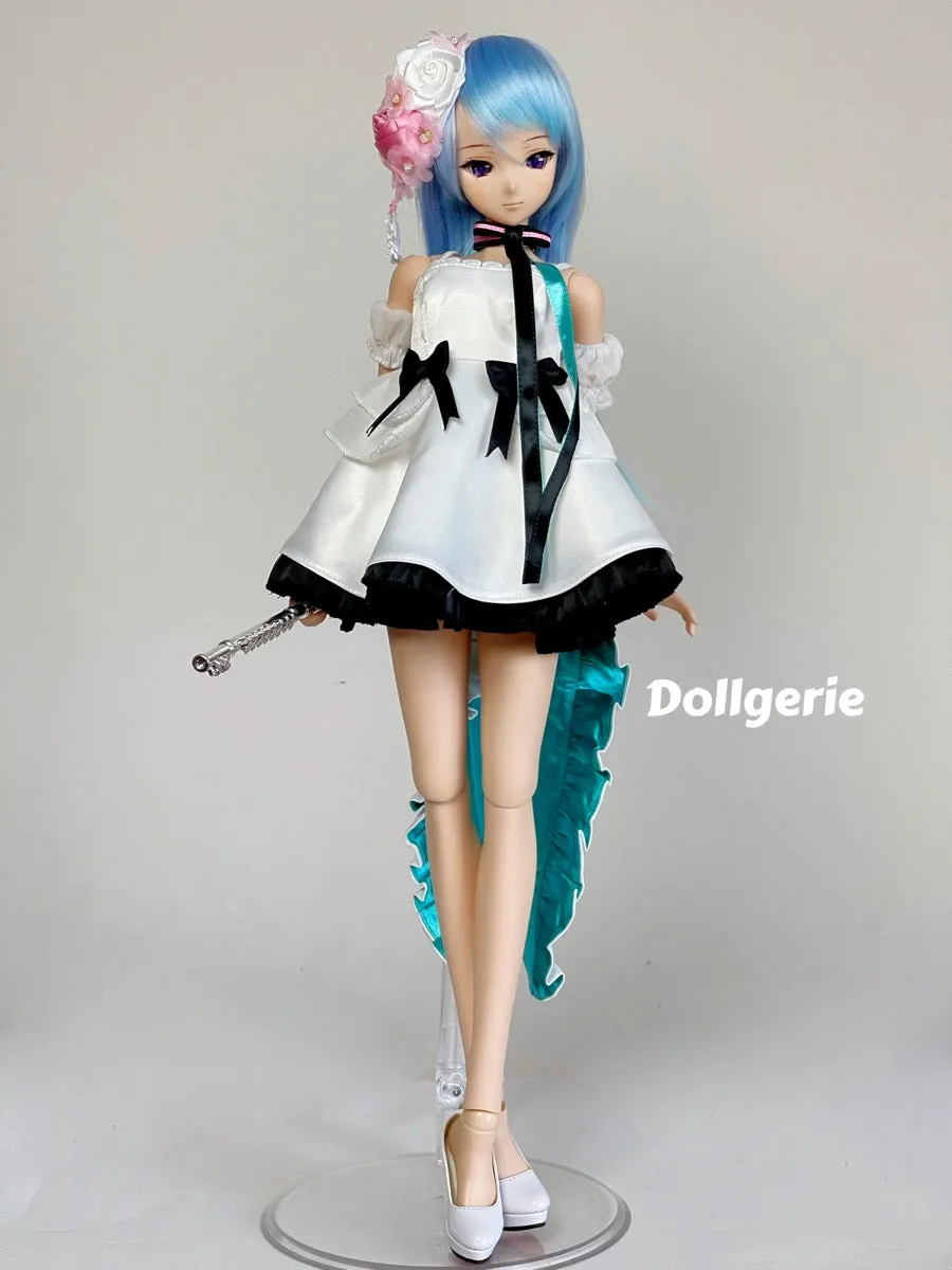 Miku Hatsune inspired costume for SmartDoll & DD