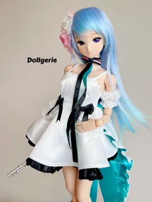 Miku Hatsune inspired costume for SmartDoll & DD