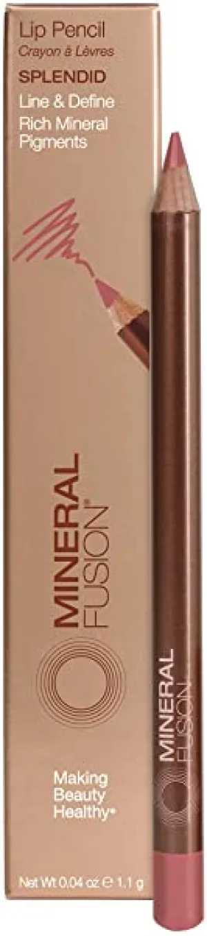 Mineral Fusion Lip Pencil, Splendid (Packaging May Vary)